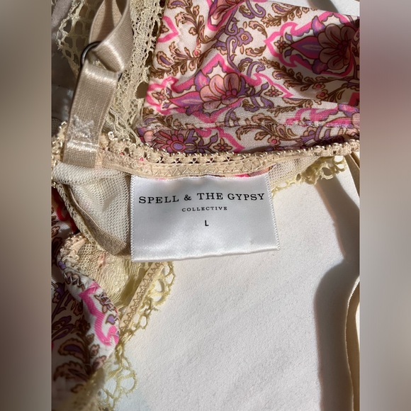 Spell and the Gypsy Collective Jewel Lace Bralette size L NWOT - Picture 3 of 6